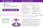 MARCA SCOUT MUNDIAL MANUAL DE IDENTIDAD · 3 Sudáfrica 1 2 3 En detalle 1 2 3 Arte Completo Idiomas del logo de la marca Scout Mundial Las OSN solamente pueden solicitar la adopción