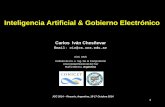 Inteligencia Artificial & Gobierno Electrónico · Inteligencia Artificial & Gobierno Electrónico JCC 2014 – Rosario, Argentina, ... La integración de flujos de datos en “social