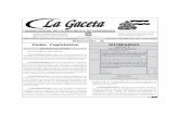 LLa Gacetaa Gaceta L DIARIO OFICIAL DE LA REPUBLICA DE HONDURAS · 2014-04-22 · y ur gente una adecuació n técnica a la Ley del INJUPEMP , ... el otorgamiento de prestaciones