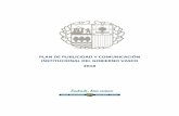 PLAN DE PUBLICIDAD Y COMUNICACIÓN INSTITUCIONAL DEL … · 2018-03-22 · 2 INTRODUCCIÓN El presente Plan de Publicidad y Comunicación Institucional del Gobierno Vasco 2018 ha