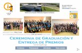Ceremonia de Graduación y Entrega de Premios...Boletín de la Escuela Politécnica Superior de Huesca Reportaje fotográﬁco aquí Te interesa Próximamente Actividades Redes sociales