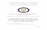 UNIVERSIDAD CARLOS III DE MADRID ESCUELA POLITÉCNICA … · Con el objetivo de aumentar la capacidad de los sistemas de comunicaciones el procesado de señal se ha venido mejorando