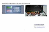 DIAGRAMA DE CONEXIONADO CP-7100 MODO DOSIFICADOR · 2016-12-09 · DIAGRAMA DE CONEXIONADO CP-7100 MODO DOSIFICADOR 1 / 14 SE Electrónica S.A. ... Diagrama de conexiones CP-7100