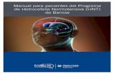 Manual para pacientes del Programa de Hidrocefalia ... · hidrocefalia normotensiva de Barrow Nos complace que haya elegido el Programa de Hidrocefalia Normotensiva de Barrow para