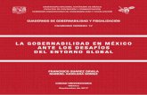 LA GOBERNABILIDAD EN MÉXICO ANTE LOS …sug.unam.mx/docs/publicaciones/cuaderno_12.pdfprofesores y alumnos de los diversos programas de posgrado en torno al tema “La gobernabilidad