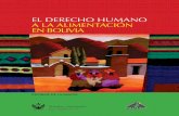 EL DERECHO HUMANO A LA ALIMENTACIÓN EN BOLIVIA · 2011-10-17 · 9 EL DERECHO HUMANO A LA ALIMENTACIÓN EN BOLIVIA Con la llegada del año 2011, más de mil millones de personas