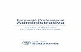 Formació Professional Administrativabadalones.com/docs/CF-2016.pdf · 2016-05-14 · 132 Comunicació empresarial i atenció al client 132 Procés integral de l’activitat comercial