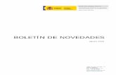 BOLETÍN DE NOVEDADES · ALBALADEJO, Manuel Compendio de derecho civil / Manuel Albaladejo. -- 13ª ed. -- Madrid : Edisofer, 2007. -- 692 p. ISBN 978-84-96261-34-1 1. Derecho civil