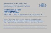 MINISTERIO DE DEFENSA...VERSIÓN ESPAÑOLA DE LA AQAP - 2310 (Edition B, Version 1, Diciembre 2017) PUBLICACIÓN ESPAÑOLA DE CALIDAD MINISTERIO DE DEFENSA SECRETARÍA DE ESTADO DE