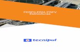 PERFILERÍA PRFV Estructuras · 2019-12-05 · Las pasarelas y escaleras que fabrica TECNIPUL, siguen la normativa UNE-EN ISO 14122 de acceso permanente a máquinas e instalaciones
