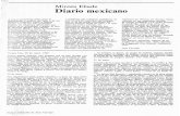 Mircea Eliade Diario mexicano · Mircea Eliade Diario mexicano A pocos pensadores debe tanto la metodología y análisis del mito y de los símbolos religiosos como a Mircea Eliade,