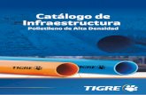 Catálogo de Infraestructura · calidad en cada producto que lleva la marca TIGRE. CARTERA DE PRODUCTOS TIGRE la empresa líder brasileña con más de 70 años de experiencia en producción