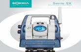 Serie SX - Sokkia...Estación total robotizada Tecnología de seguimiento avanzada Al incorporar las tecnologías de láser y de procesado de imagen más avanzadas, la SX proporciona