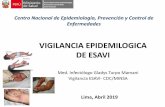 VIGILANCIA EPIDEMILOGICA DE ESAVI · 2019-04-10 · VIGILANCIA EPIDEMILOGICA DE ESAVI Centro Nacional de Epidemiología, Prevención y Control de Enfermedades ... Cadena de frío