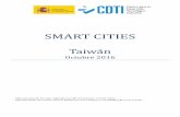 SMART CITIES - Plataforma tecnológica de la domótica y ...smartlivingplat.com/wp-content/uploads/2015/03/2016-Smart-City-Taiwan.pdf · en desarrollar su tejido industrial hacia