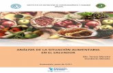 ANÁLISIS DE LA SITUACIÓN ALIMENTARIA EN EL SALVADOR Salvador_Analisis Situacion...El método de FAO para medir la carencia de alimentos se basa en el cálculo de tres parámetros