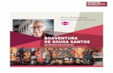 A Universidade - UDCA Universidade da Coruña nomea Doutor Honoris Causa ao sociólogo portugués Boaventura de Sousa Santos. Na Biblioteca de Socioloxía e Ciencias da Comunicación