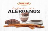 Versión 1 – MAYO 2019 - Chocolates Valor · Soya Trigo (gluten), huevo, soja, nuez y leche Wheat (gluten), egg, soya, walnut and milk Pistacho, nuez, avellanas, almendras y cacahuetes