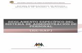 (RE-SAP) - MINISTERIO DE MINERIA Y METALURGIA · 2015-08-18 · funcionamiento del Sistema de Administración de Personal del Ministerio de Minería y Metalurgia, en el marco de lo