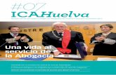 Una vida al servicio de la AbogacíaEntrevista con la consejera de Justicia de la Junta, Rosa Aguilar El ICAHueva distingue a los abogados que cumplen 50 y 25 años de colegiación