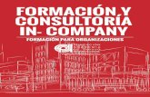 FORMACIÓN Y CONSULTORÍA IN- COMPANY€¦ · Info - Arquitectura e Interiorismo Técnicas para la elaboración de maquetas Representación análoga BI y TRI dimensional de espacios