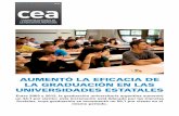 lA grADuACIón en lAs unIversIDADes estAtAlesrepositorio.ub.edu.ar/bitstream/handle/123456789/5751/... · 2017-10-17 · La evolución de la graduación en las carreras universitarias