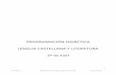 PROGRAMACIÓN DIDÁCTICA LENGUA CASTELLANA Y LITERATURA 2º ...ieslaserna.com/2019-20/pdf/programaciones/2eso/lengua.pdf · IES La Serna Departamento de Lengua Castellana y Literatura