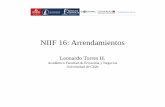 NIIF 16: Arrendamientos - Observatorio IFRS¿En qué consiste la identificación del activo? • En muchos casos el activo sujeto de arrendamiento se explicita en el contrato (por