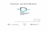 Guia activitats - GEP · 2017-10-10 · F. d’Educació, Psicologia i Treball Social Universitat de Lleida 4 La formació dual al rau d’ducació Primària a la UdL La formació