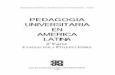PEDAGOGIA UNIVERSITARIA EN AMERICA LATINA...Evaluación del estado actual de la Pedagogía Universitaria en América Latina: Análisis de la encuesta CINDA 17 Luis E. González F.
