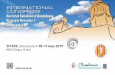 INTERNATIONAL CONGRESS Societat Catalana …...INTERNATIONAL CONGRESS Societat Catalana d’Angiologia, Cirurgia Vascular i Endovascular SITGES, Barcelona • 10-11 may 2019 MiM Sitges