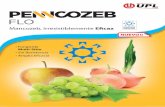 Mancozeb, irresistiblemente Efi caz · 2020-01-10 · Fungicida preventivo de contacto registrado para distintos cultivos. PENNCOZEB FLO es una formulación líquida de mancozeb,