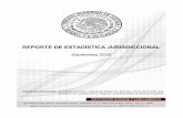 REPORTE DE ESTADÍSTICA JURISDICCIONALREPORTE DE ESTADÍSTICA JURISDICCIONAL Septiembre 2018 Fuente de Información: Contraloría del Poder Judicial del Estado de Tlaxcala, con la