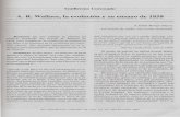 A. R. Wallace, la evolución y su ensayo de 1858 de Filosofía UCR/Vol. XL/No. 101/A.R. Wallace...A. R. Wallace, la evolución y su ensayo de 1858 Resumen. En este trabajo se plantea
