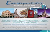 • SALIDA 27 JUNIO 2019 - Viajes Magallanes...de Iberia con salida a las 11:55 am, el cual nos traerá con destino a nuestra querida Costa Rica, llenos de ilusiones y hermosos recuerdos