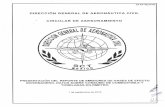 CIRCULAR DE ASESORAMIENTO - Goba los artículos: 6 fracciones 1, 111 y XVI, 76 y 76 Bis de la Ley de Aviación Civil, así como los artículos 151 y 151 bis de su Reglamento A través