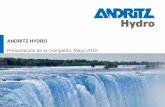 ANDRITZ HYDRO Presentación de la Compañíaatl.g.andritz.com/c/com2011/00/03/39/33940/1/1/0/-667904388/hy-andritz-hydro-es.pdfANDRITZ es un líder mundial en el suministro de plantas,