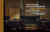 Una mirada en profundidad al acoso escolar en el Ecuador · Conocimiento y percepción sobre el acoso escolar 60 ii. Tratamiento, prevención e intervención 61 iii. Necesidades para