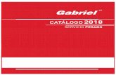 Gabriel De Mexico Amortiguadores - CATÁLOGO2018...Line a besdb mbe Linea base de amortiguadores y strut´s Diseño hidráulico o presurizado. Sistema de válvulas de 3 elementos,