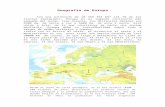 Geografía de Europa - Blog de Dto. Ciencias Sociales · Web viewCon una extensión de 10 359 358 Km² (el 7% de las tierras emergidas), Europa es el segundo continente más pequeño