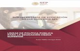SUBSECRETARÍA DE EDUCACIÓN MEDIA SUPERIOR SEPeducacionmediasuperior.sep.gob.mx/work/models/sems/... · 2019-03-29 · Subsecretaria de Educación Media Superior 5 hombres como ciudadanos