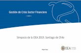 Gestión de Crisis Sector Financiero...GESTIÓN DE LA CRISIS Y MEJORA CONTINUA Situación de Crisis Detectar el incidente y analizar si debe clasificarse como una crisis o no Solución