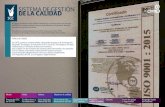 Subpágina de SGC · 2019-04-10 · SISTEMA DE GESTIÓN DE LA CALIDAD Lista maestra de documentos del SGC Guía rápida del Manual del SGC Certi˜caciones y Acreditaciones Buzón