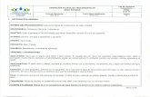 OPERACIÓN PLANTA DE TRATAMIENTO DE AGUA POTABLE OPERACION... · 2016-10-31 · «'»OPERACIÓN PLANTA DE TRATAMIENTO DE Tipo de Documento Procedimiento AGUA POTABLE Código 51.04.01