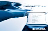 Aseguramiento de la calidad - Material de laboratorio · 2016-07-02 · soluciones de pH 4.01 y 7.01, solución electrolítica, adaptador 12VDC e instrucciones. HI4222 se suministra