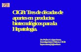 CIGB: Tres de décadas de aportes en productos ...files.sld.cu/gastroenterologia/files/2012/07/cigb-aportes-a-las-hepatitis.pdf · Estable cirrosis 3 (3,8%) 5 (9,8%) 8 (6,2%) Total