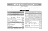 Cuadernillo de Normas Legales - Gaceta Jurídica...NORMAS LEGALES El Peruano 414080 Lima, jueves 18 de febrero de 2010 R.D. Nº 138-2010-MTC/15.- Autorizan al Instituto Superior Tecnológico