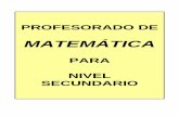 Diseño Matemática Concertado - Versión Final · República Argentina PROVINCIA DEL CHUBUT Ministerio de Educación Hoja 2 ÍNDICE Datos de los Institutos..... 3