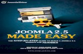 Joomla 2.5 Made Easy - SAFADI.COMlana.safadi.com/ref/Joomla2.5MadeEasy.pdfBy default Joomla is shipped with several extensions covering basic needs. If you want more, there are thousands