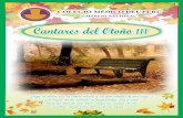 CANTARES DE OTOÑO - Colegio Médico del Perú (CMP)repositorio.cmp.org.pe/bitstream/CMP/48/1/CantaresDelOtono-III.pdf · Llegó el otoño con su canto silente y sus pinceladas de